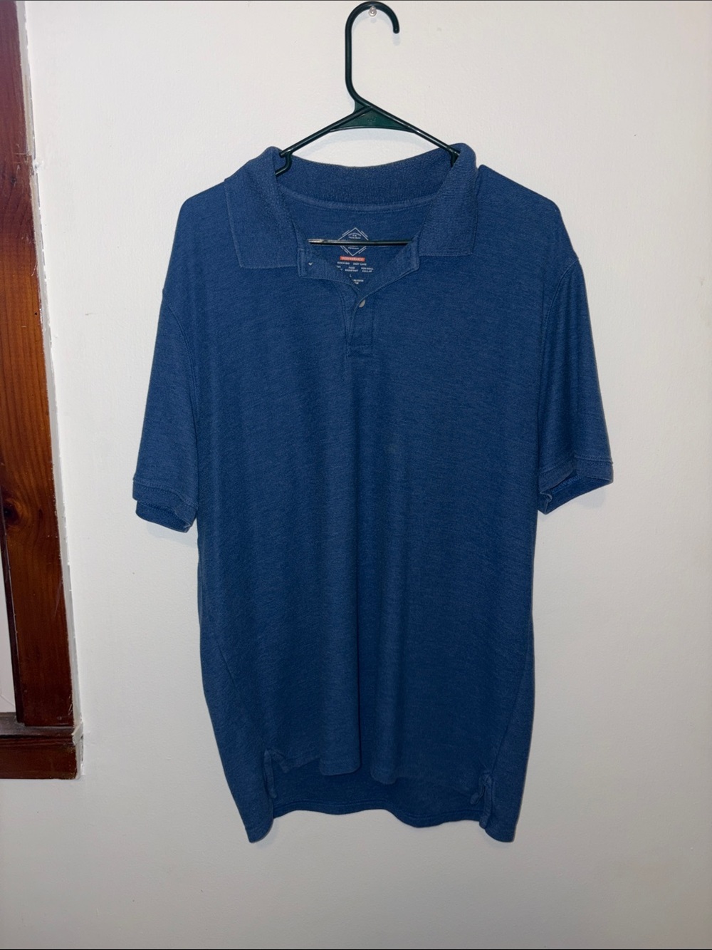 St. John's Bay Men's Blue Polo Shirt